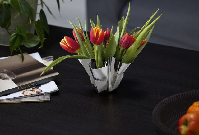 Margeaux Vase & Fyrfadsstage – Unikt Design i Rustfrit Stål - Philippi Design