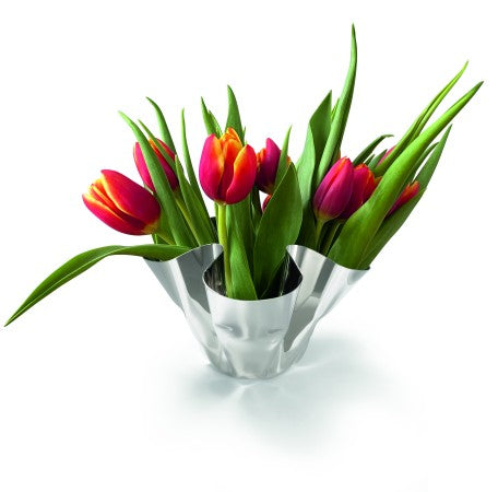 Margeaux Vase & Fyrfadsstage – Unikt Design i Rustfrit Stål - Philippi Design