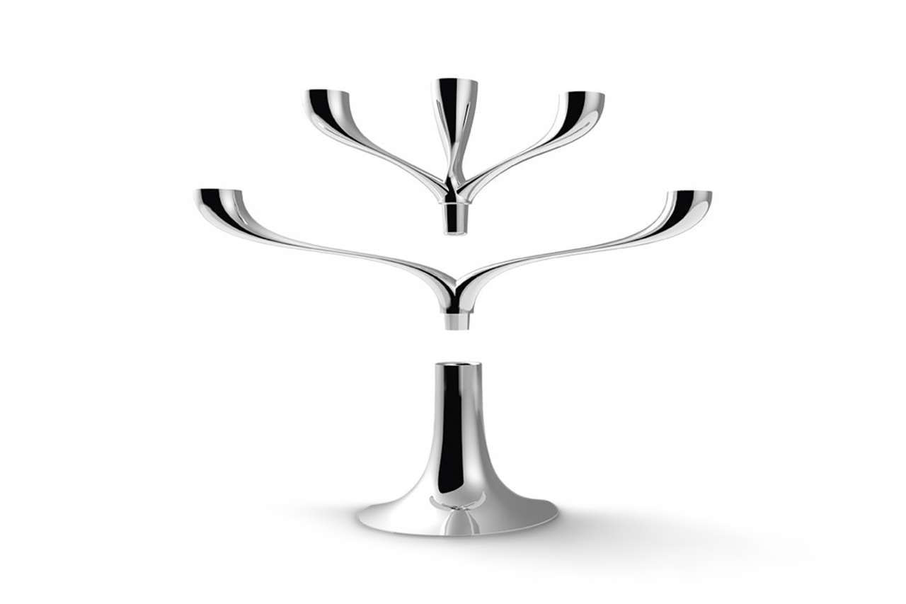 Kerzenständer - Candelabra - Teilbarer Leuchter (für 1, 3 oder 5 Kerzen) - Philippi Design