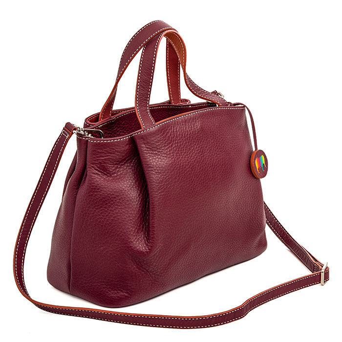 MyWalit Verona håndtaske | elegant og farverig skindtaske -style 1961