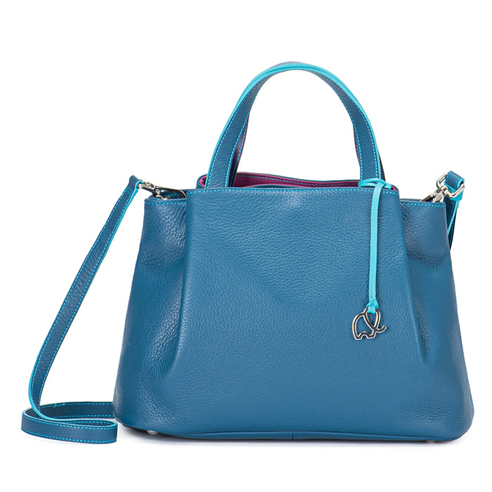 MyWalit Verona håndtaske | elegant og farverig skindtaske -style 1961
