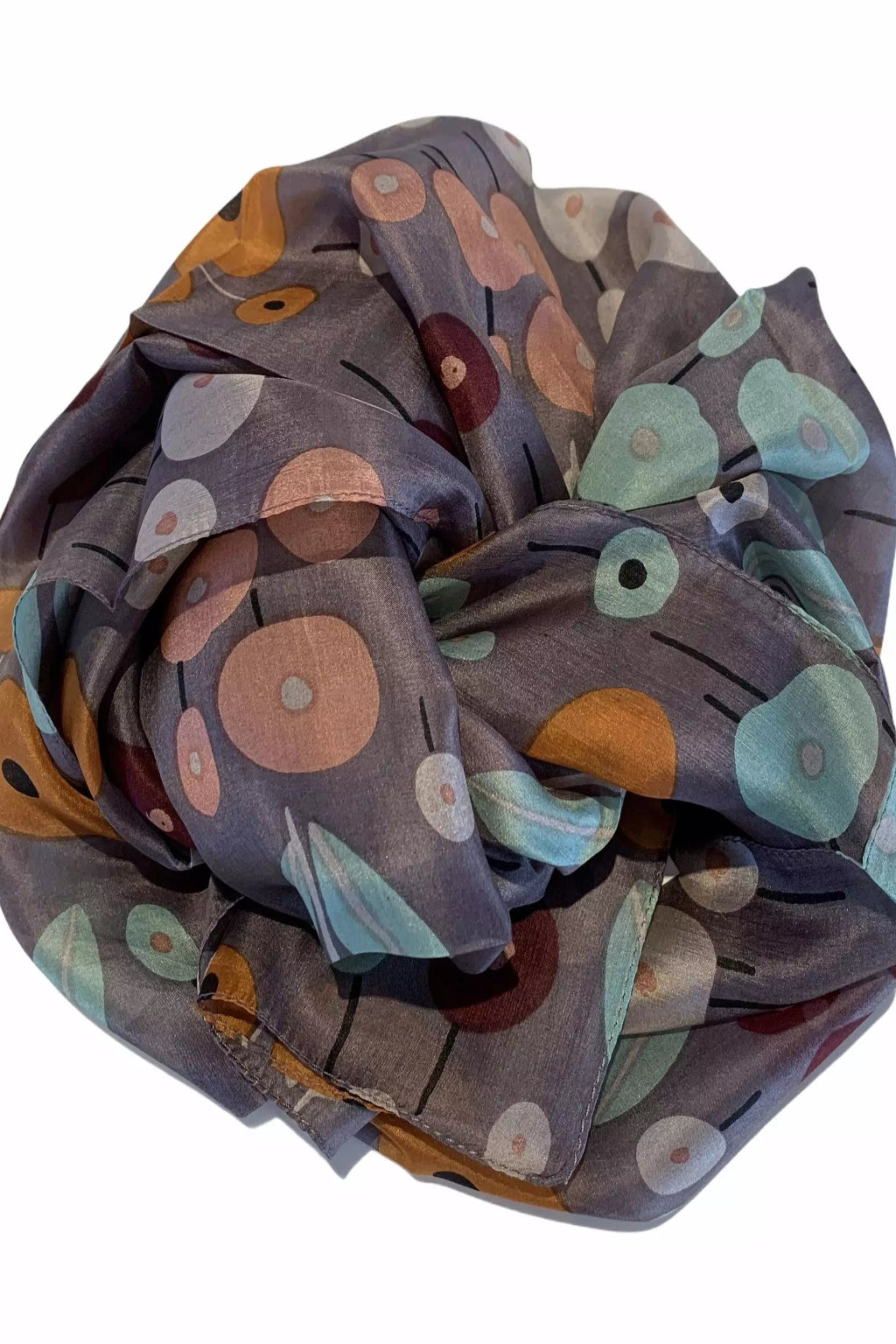 Schal – 100 % Seide – 22106B