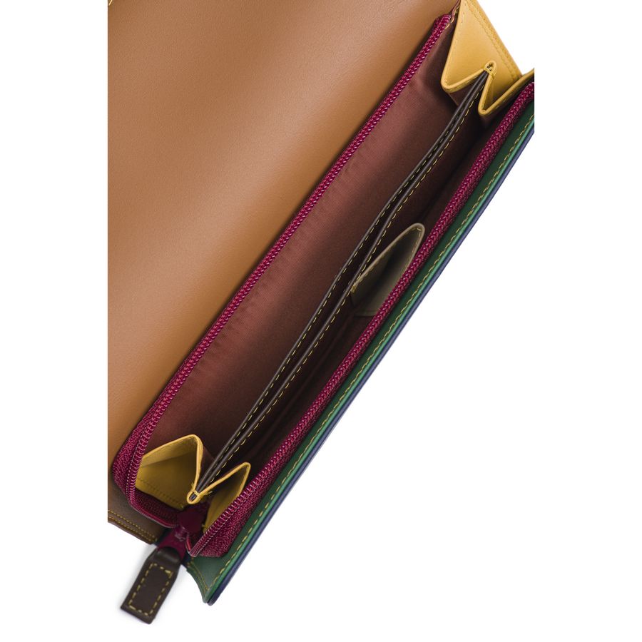 Mywalit pung med plads til 14 kort - Tri-fold w/Outer Zip Purse - style 269
