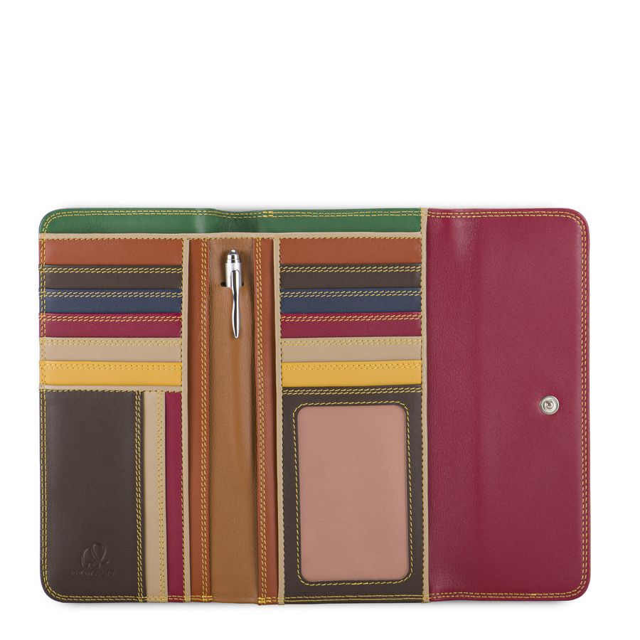 Mywalit pung med plads til 14 kort - Tri-fold w/Outer Zip Purse - style 269