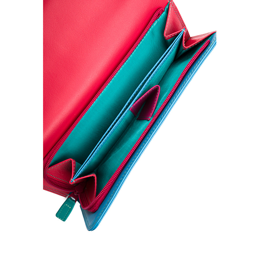 Mywalit pung med plads til 14 kort - Tri-fold w/Outer Zip Purse - style 269
