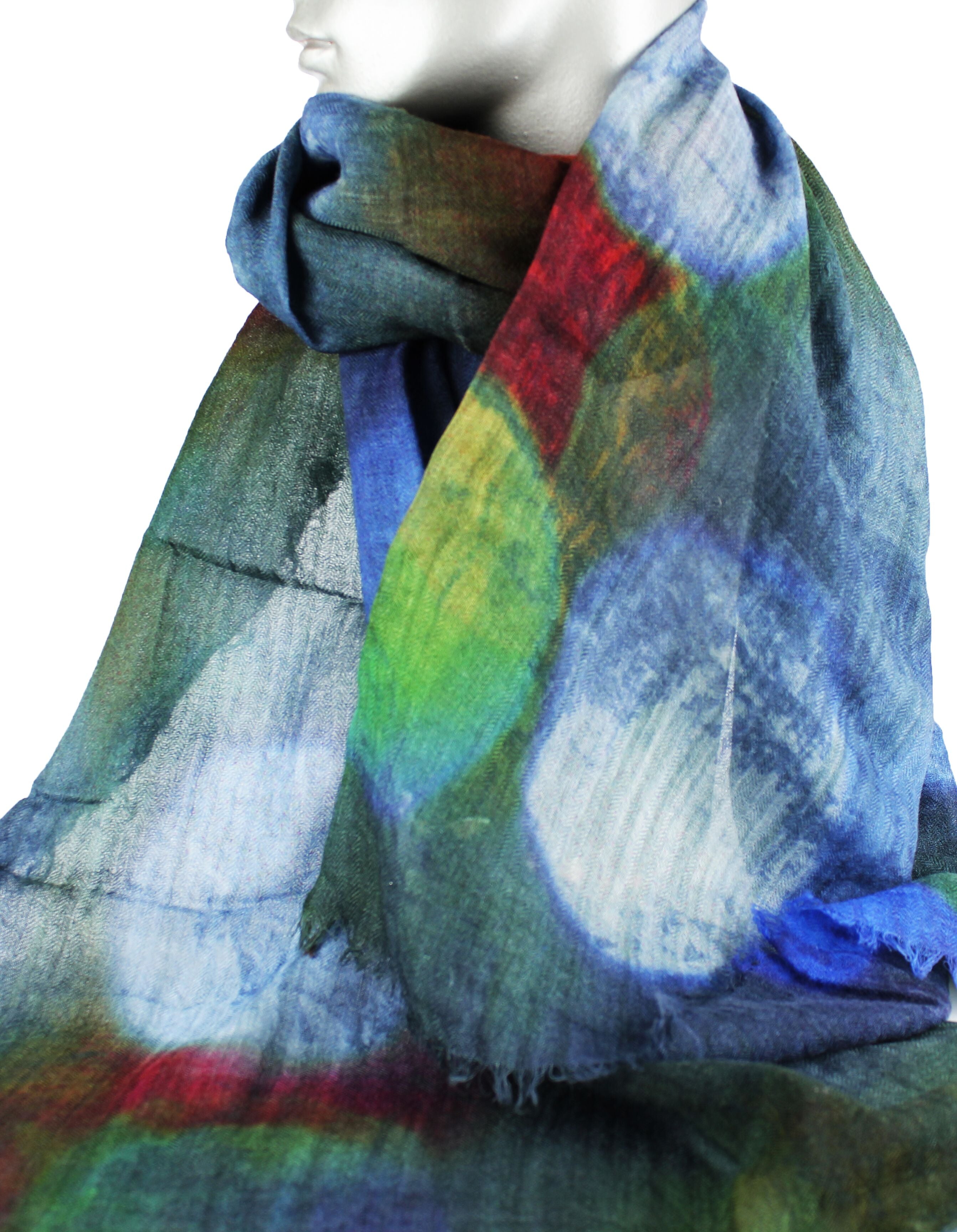 Tørklæde - 100% uld - Galleria