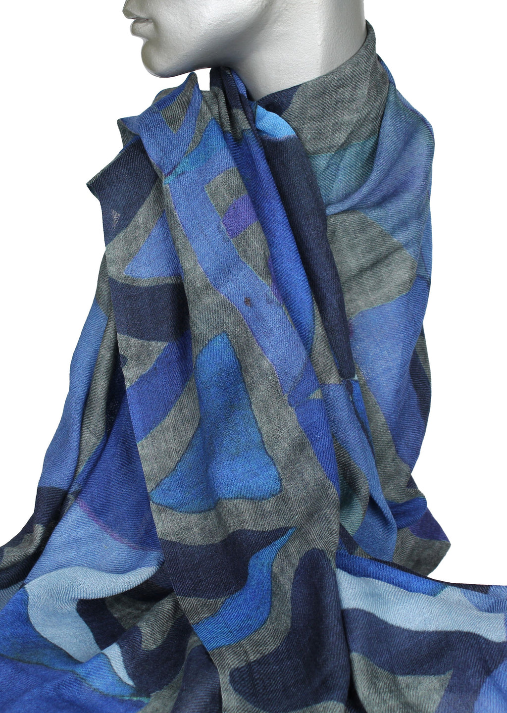 Scarf - wool/silk - 44075