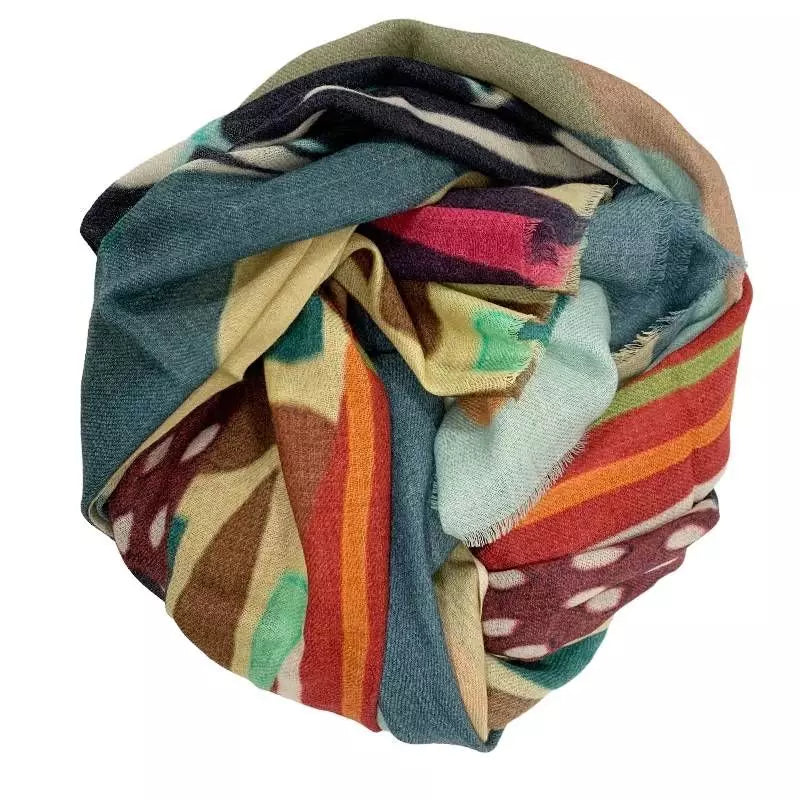 Scarf - wool/silk - 44111