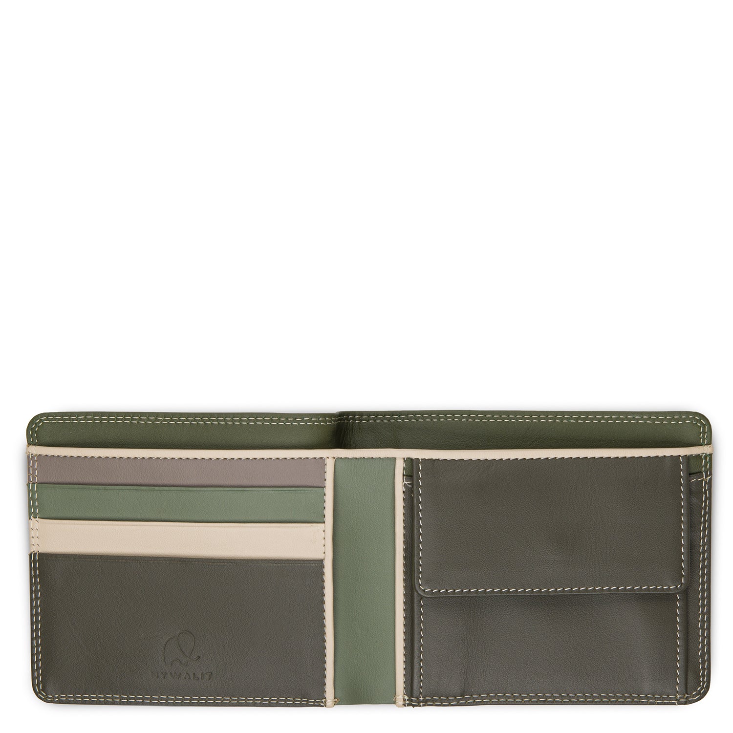 Exclusive Mywalit Men's Wallet in Soft Nappa Leather with Coin Pocket – 11 × 9 cm - style 4506