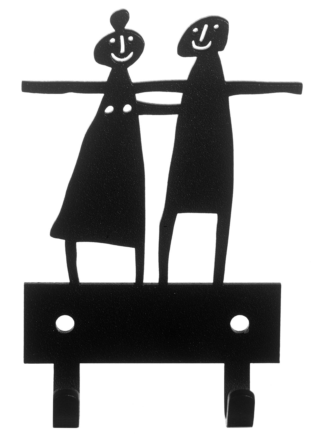 Hooks - Pair - Cast iron - Bengt & Lotta