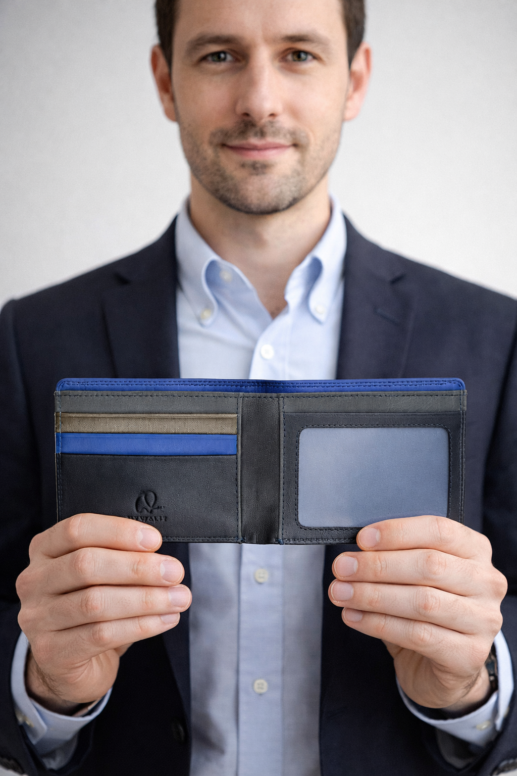 Mywalit – RFID Jeans-Portemonnaie für Herren – Elegante und praktische Lederkartenhülle – Modell 4503