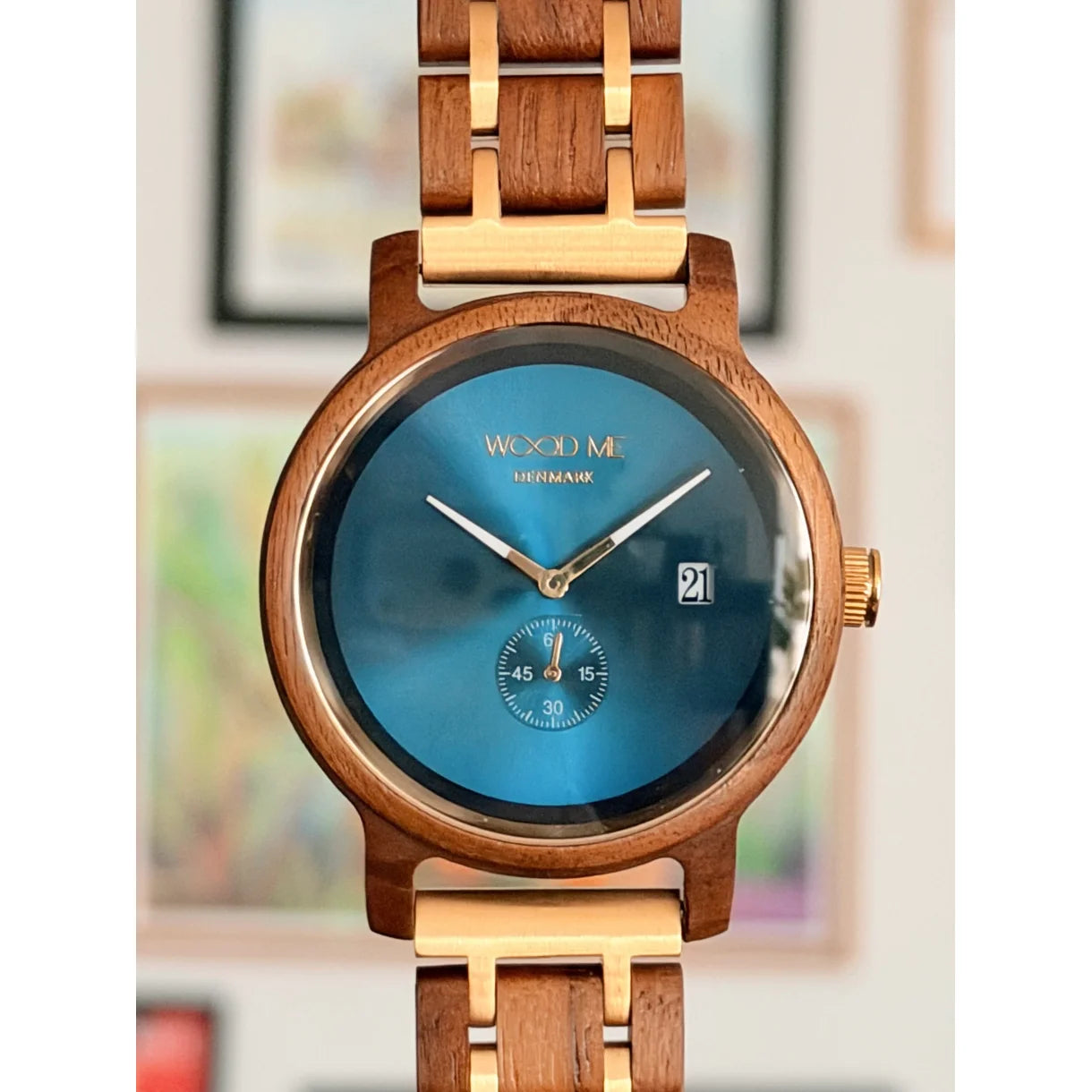 Woodme Ocean Gold – Danish-designed wooden watch with warmth and exclusivity
