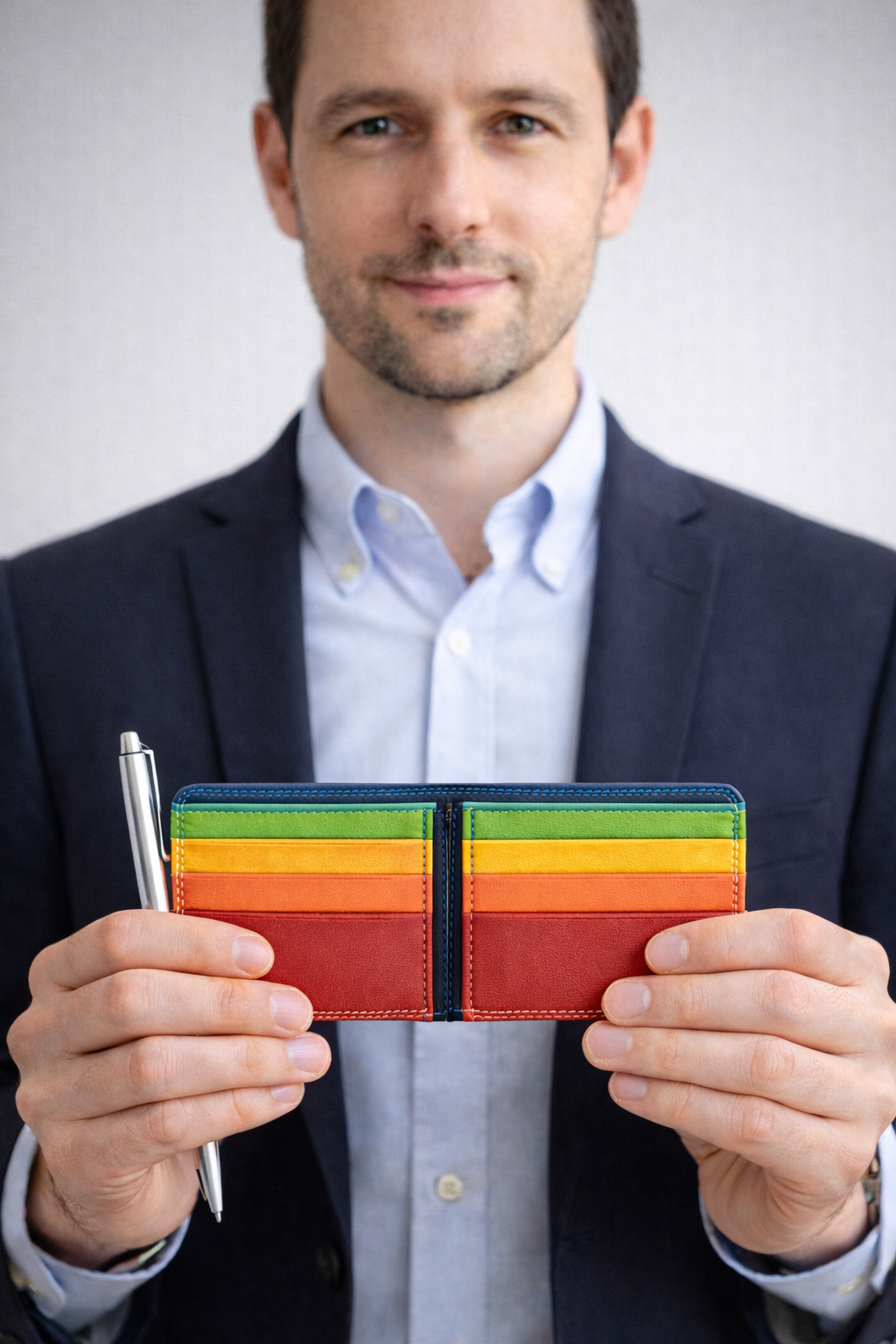 Mywalit - RFID Slim Money Clip Wallet  – Elegant og Sikker Kortholder - style 4504