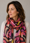Scarf - 100% silk - Aperitif - Sunshine Coast - 22150