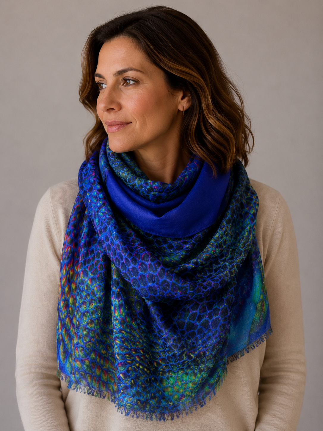 Scarf - Aperitif Shawls - 100% silk - 22140