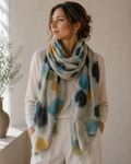 Scarf - Aperitif Shawls - Solsky - wool/silk - 44099