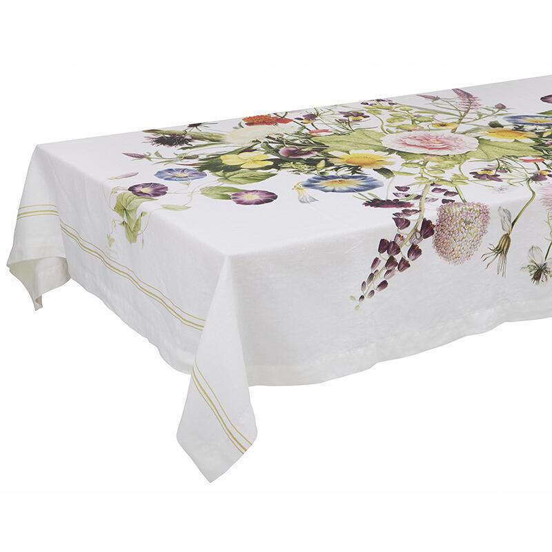 Dug - Koustrup & co. - Flower Garden - 145x220cm - 100% hør - Design Jim Lyngvild