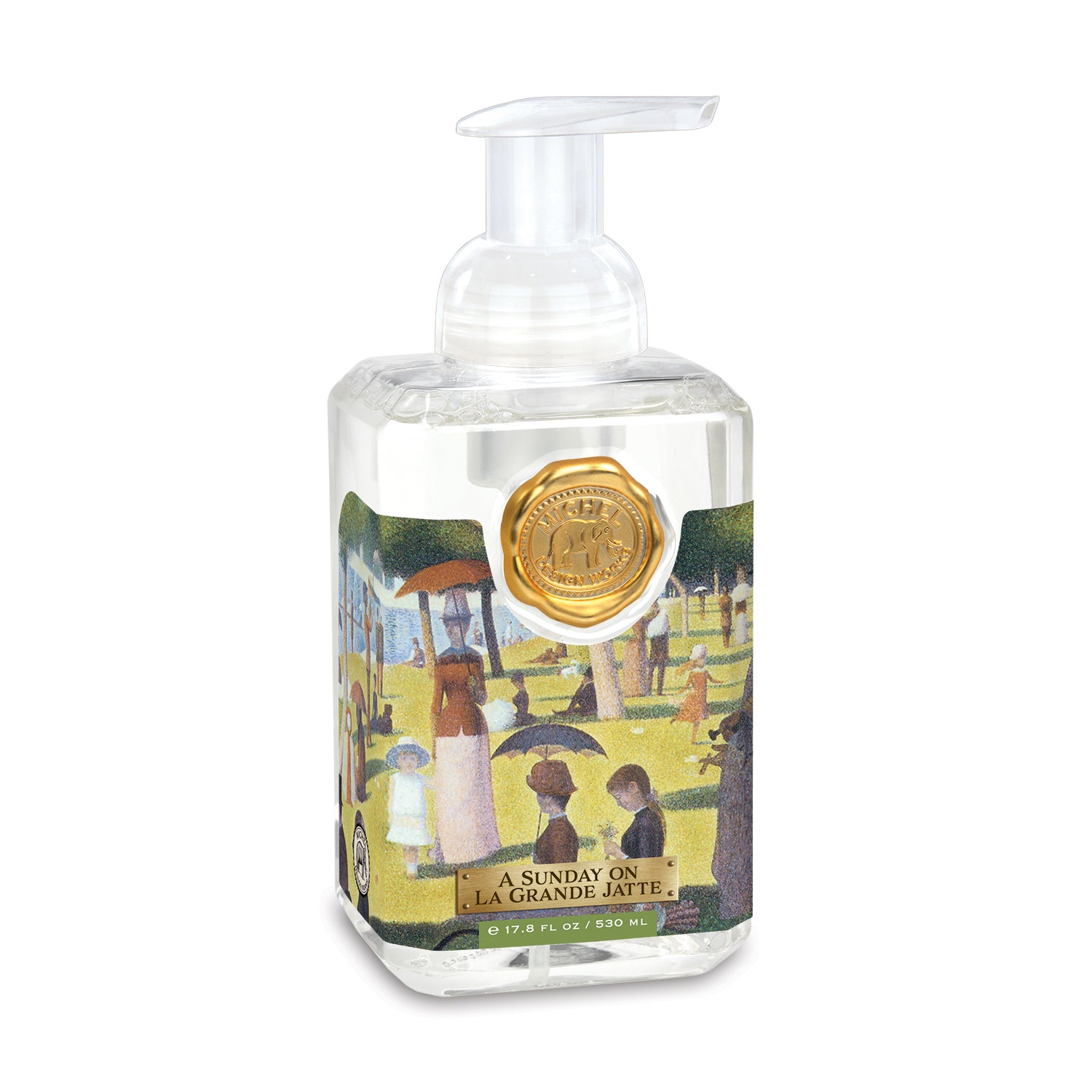 Skumhåndsæbe med aloe - Michel Design Works - 'A Sunday on La Grande Jatte'