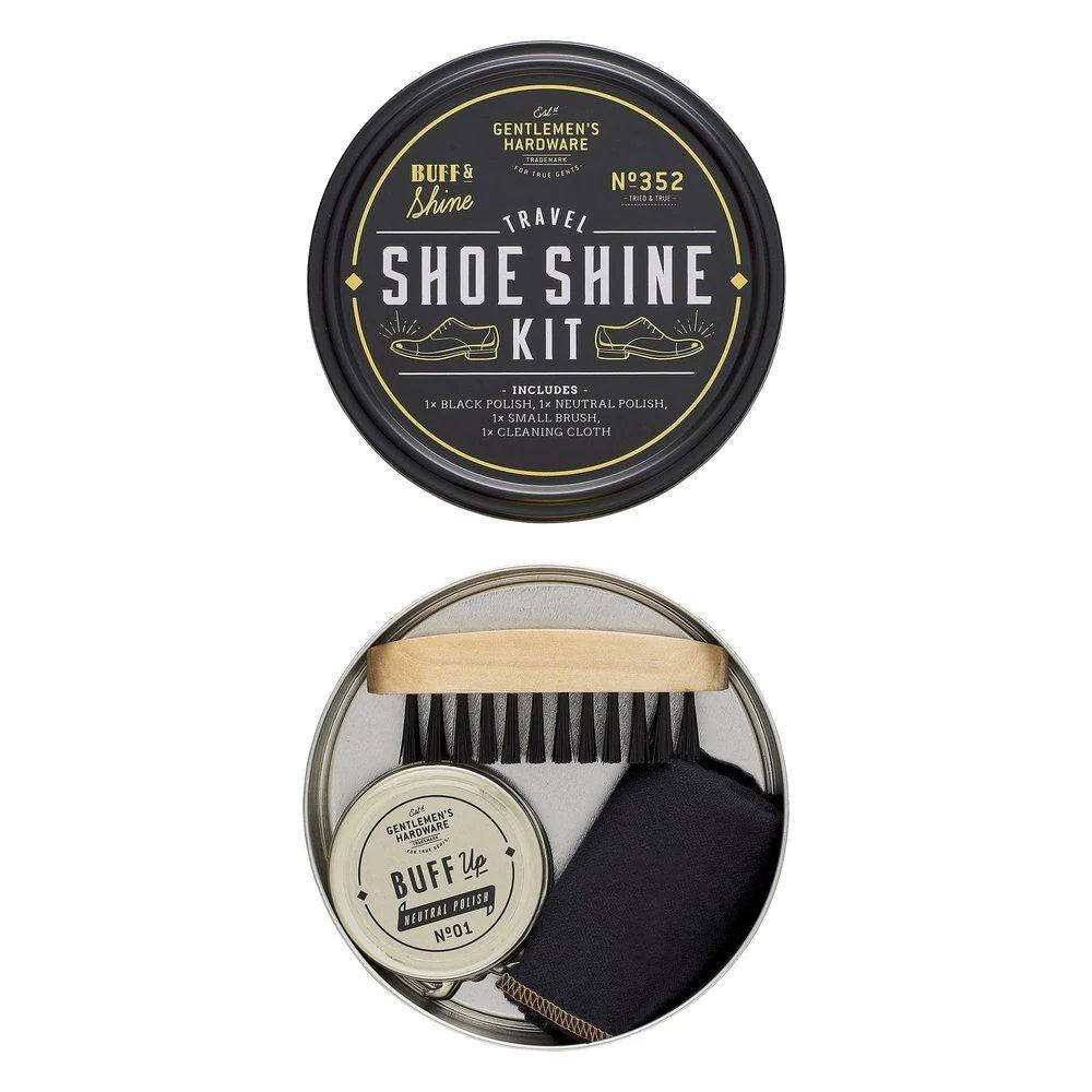 Schuhputzset Travel Shoe Shine von Gentlemen's Hardware Nr. 352