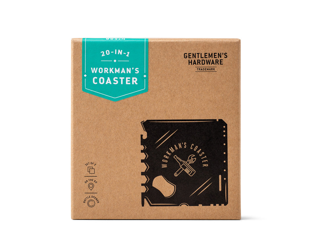 Untersetzer und Multifunktionswerkzeuge – 2er-Set – Gentlemen's Hardware