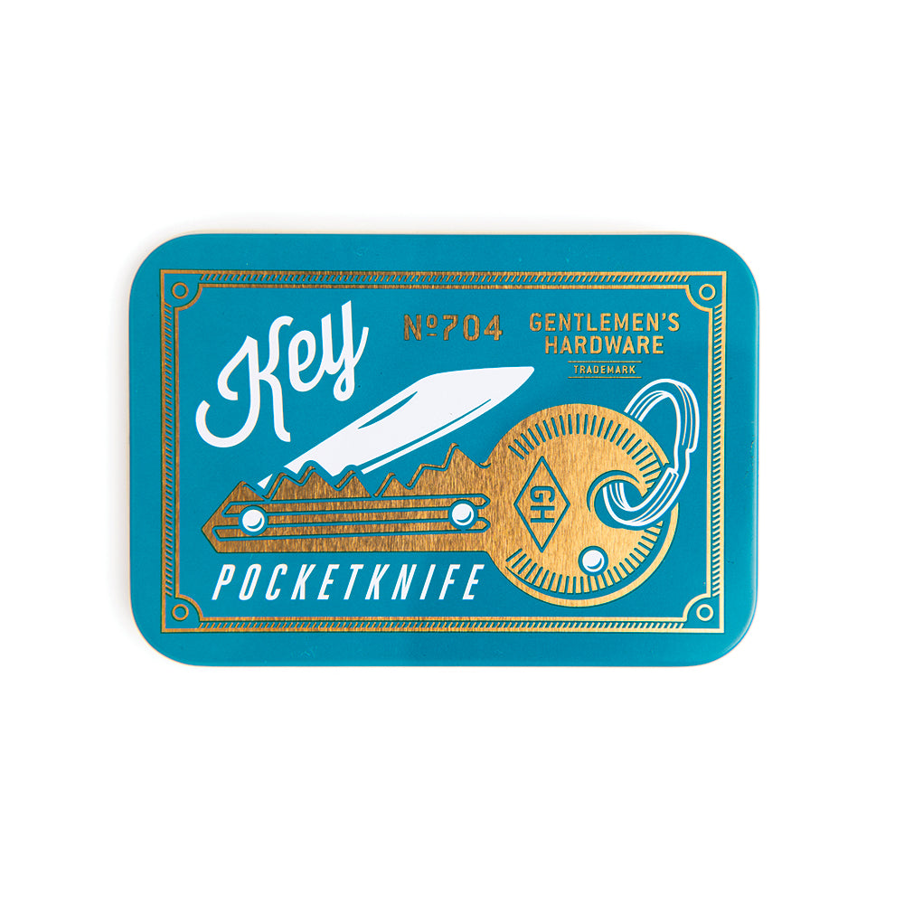 Schlüsselanhänger mit Taschenmesser - Gentlemen's Hardware