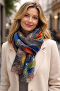 Bausky Deep – Exklusiver Schal aus Wolle und Seide von Aperitif - 44098
