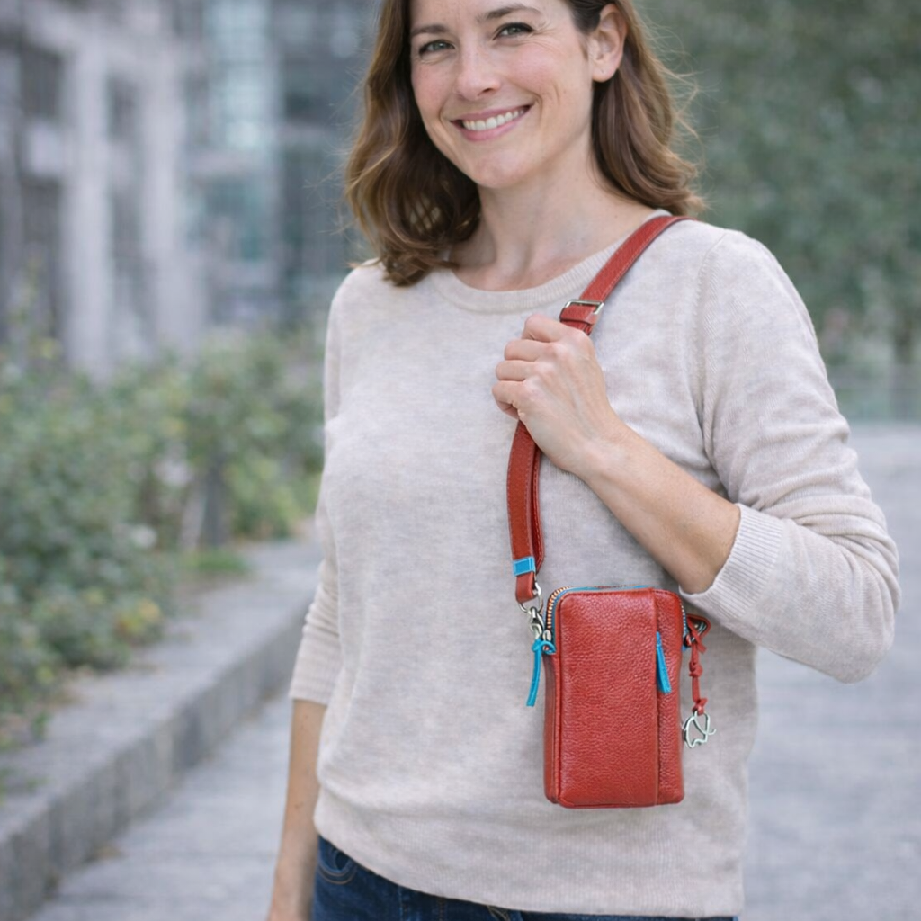 Mywalit Cremona Cross Body – kompakt luksus lædertaske - style 2265