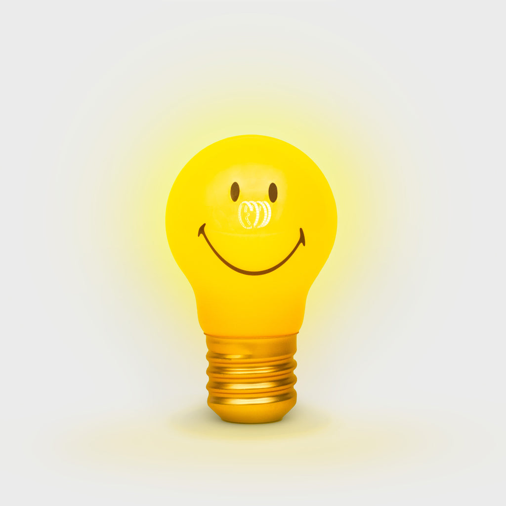 Smiley – Wiederaufladbare Glühbirne – SuckUK