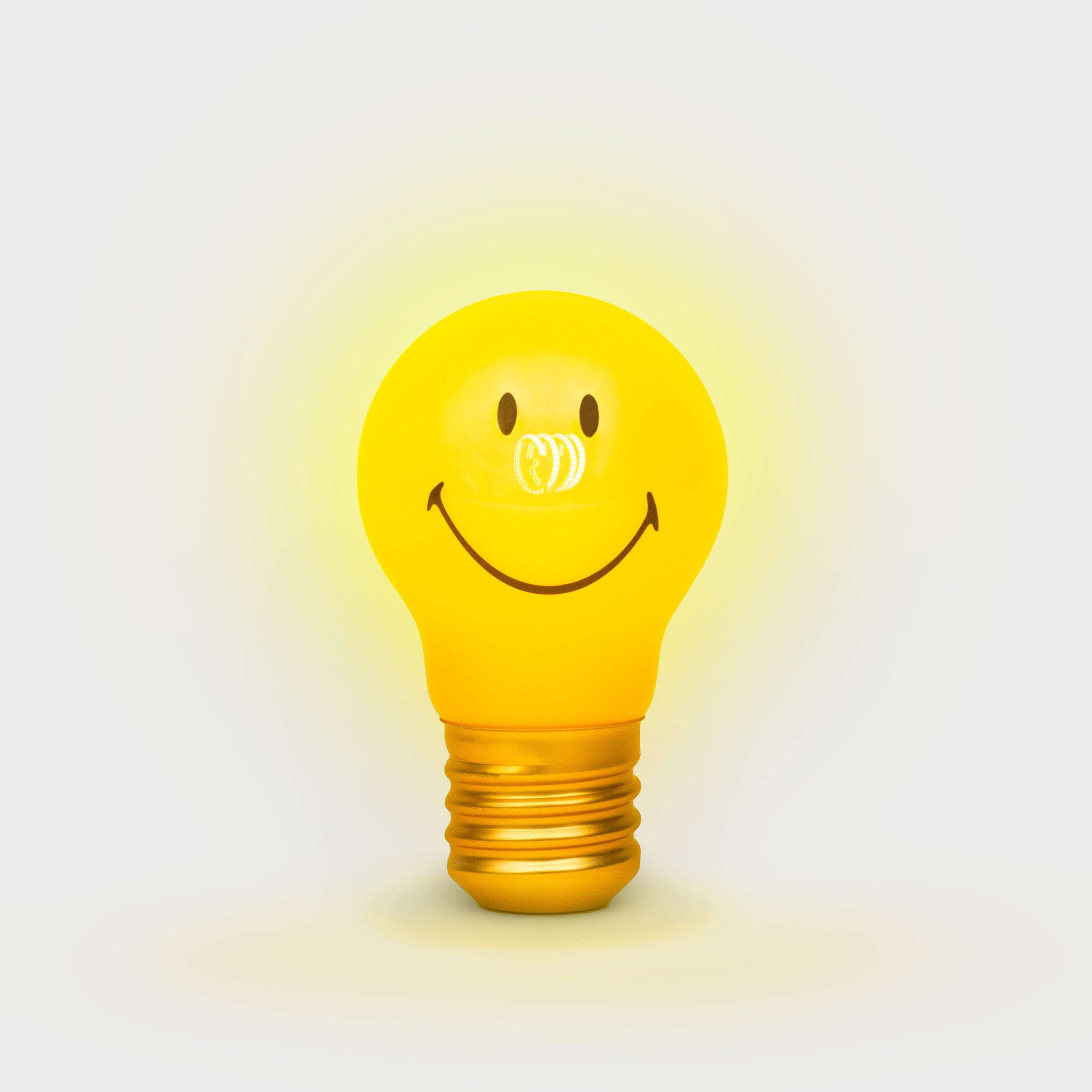 Smiley – Wiederaufladbare Glühbirne – SuckUK