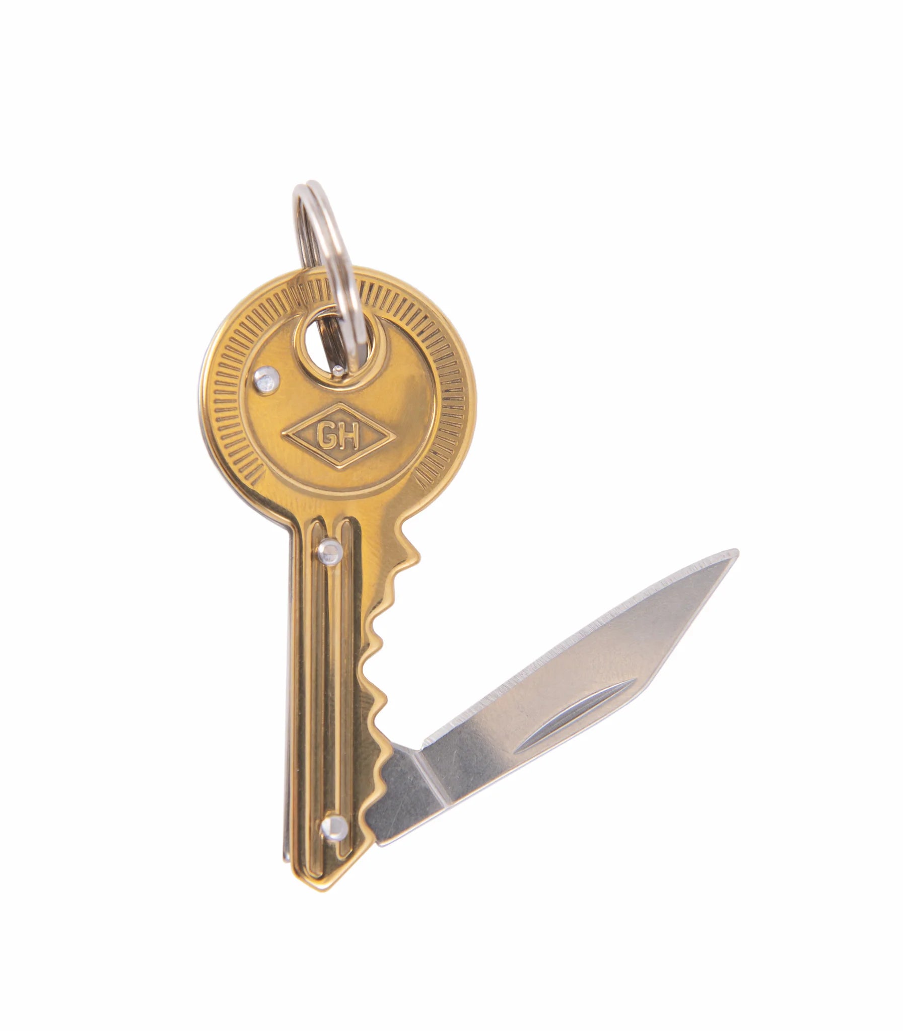 Schlüsselanhänger mit Taschenmesser - Gentlemen's Hardware