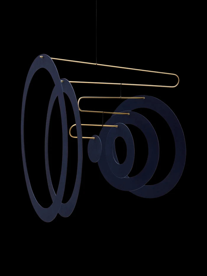 Flensted mobile - Supersonic, Blue