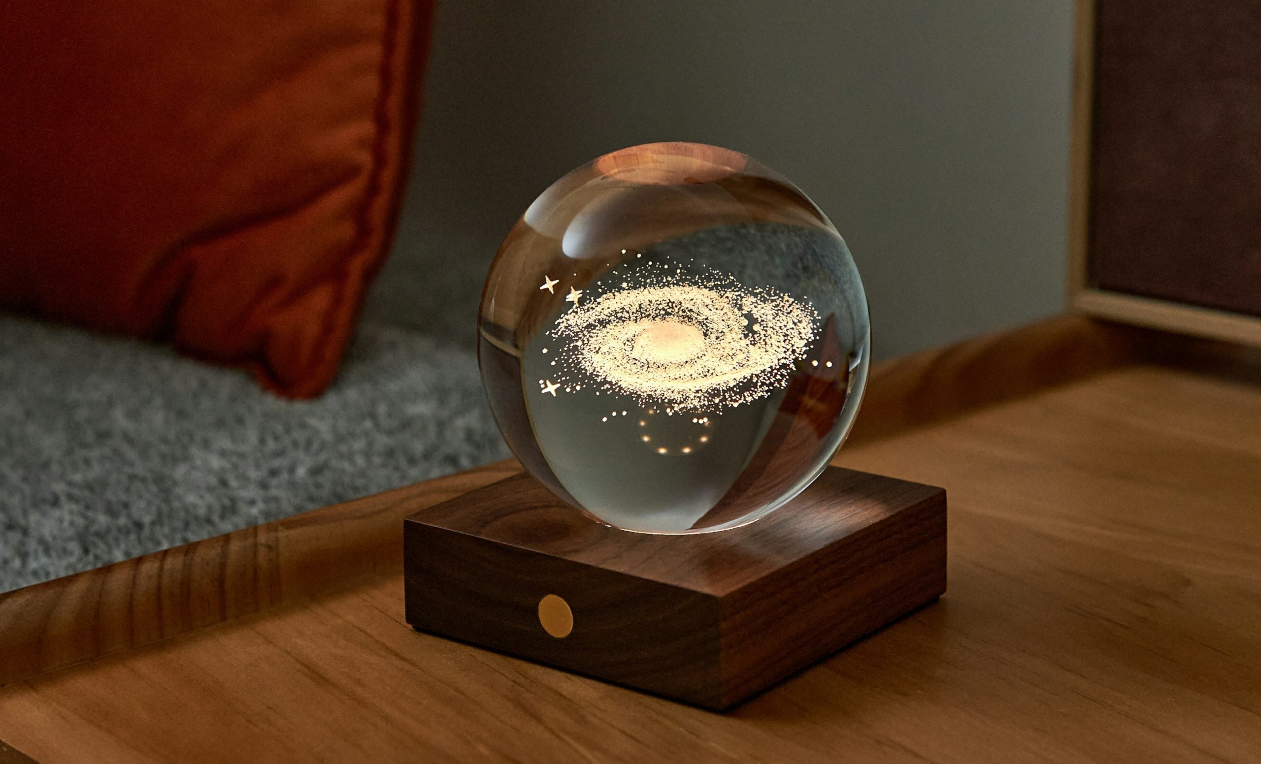 Gingko Design - Amber Crystal Light – dekorative LED-Kristallleuchte