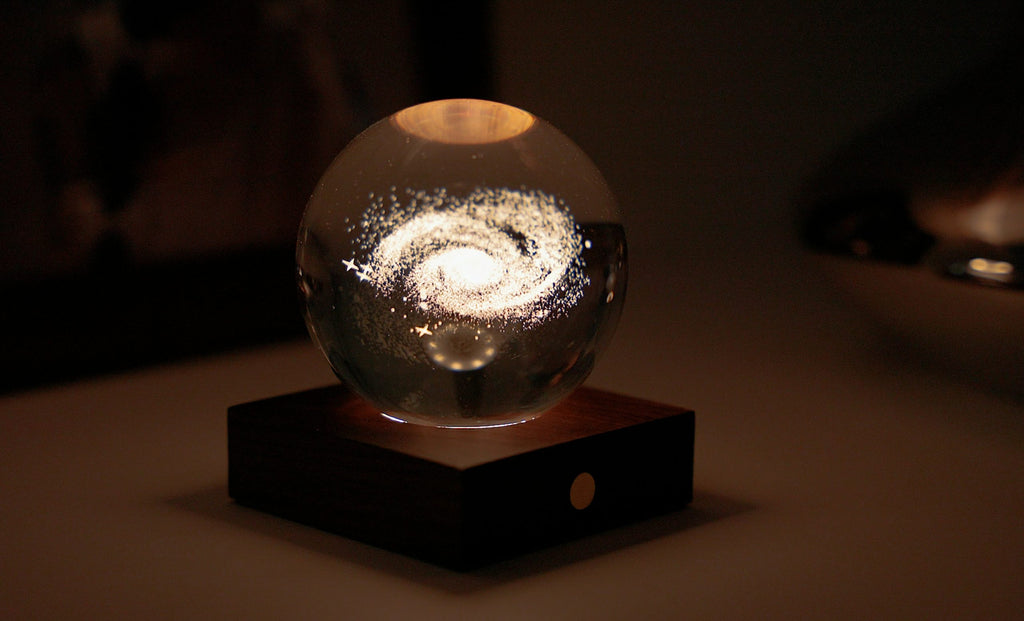Gingko Design - Amber Crystal Light – dekorative LED-Kristallleuchte