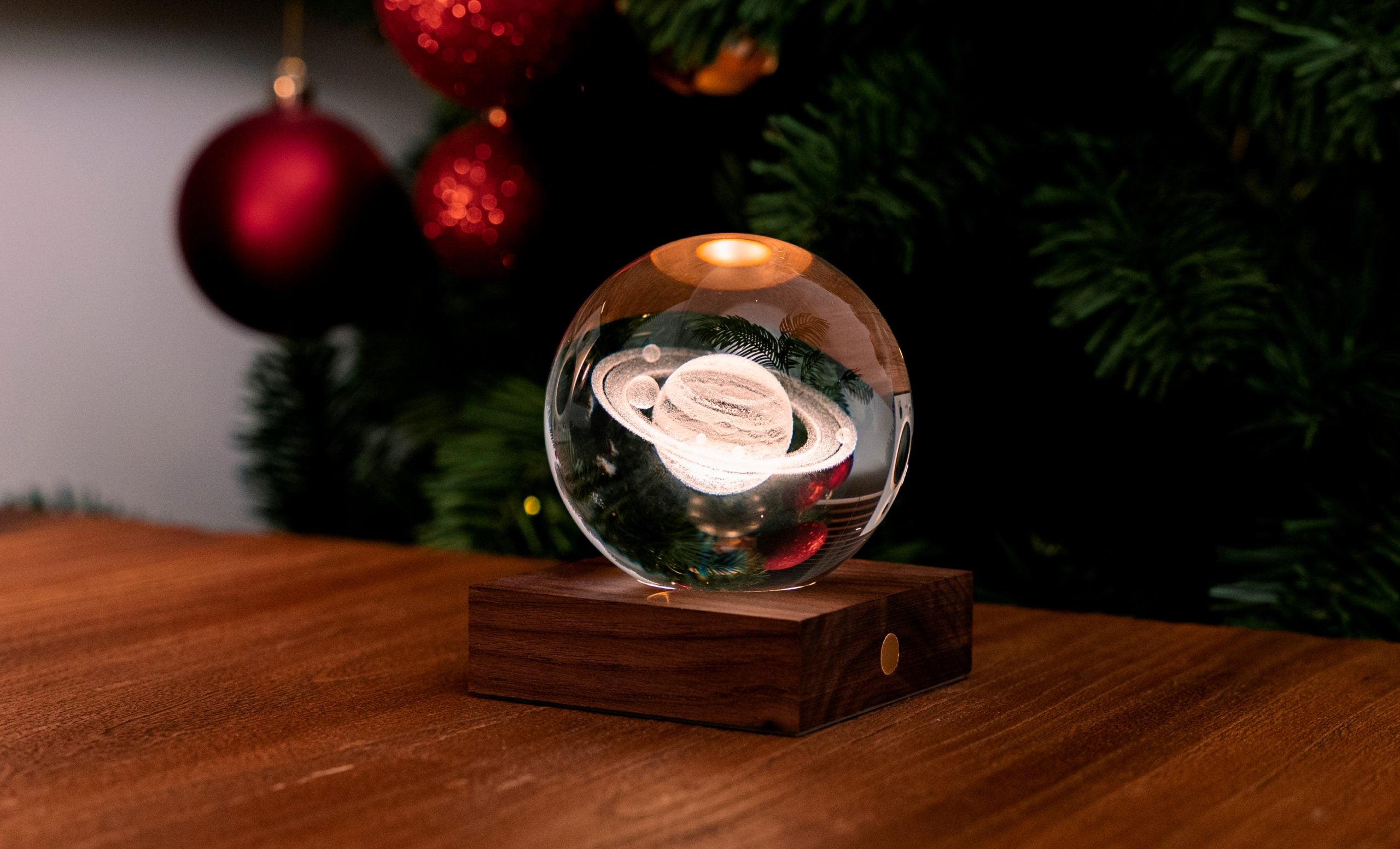 Gingko Design - Amber Crystal Light – dekorative LED-Kristallleuchte