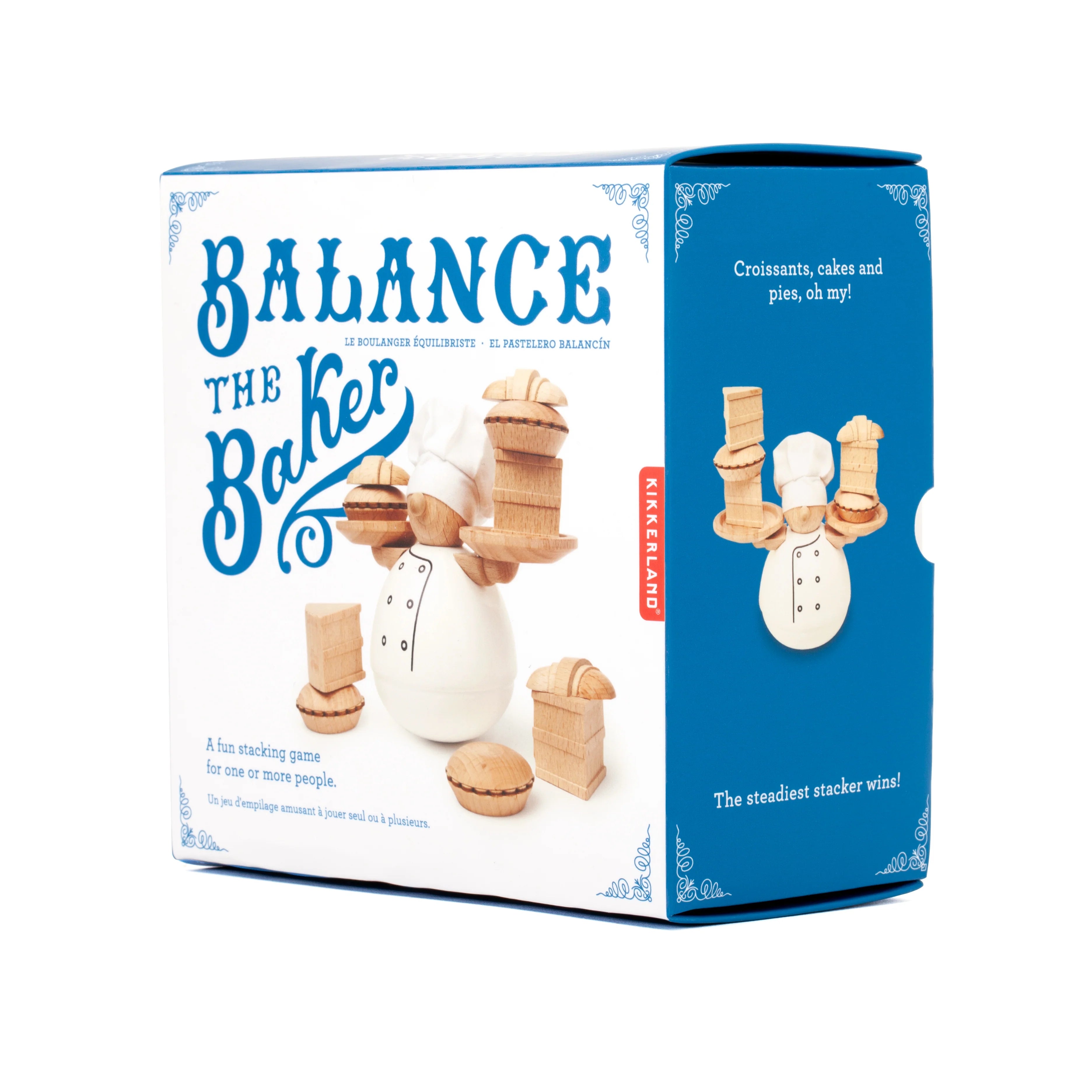 Balance The Baker – lustiges Balancespiel aus Holz für die ganze Familie