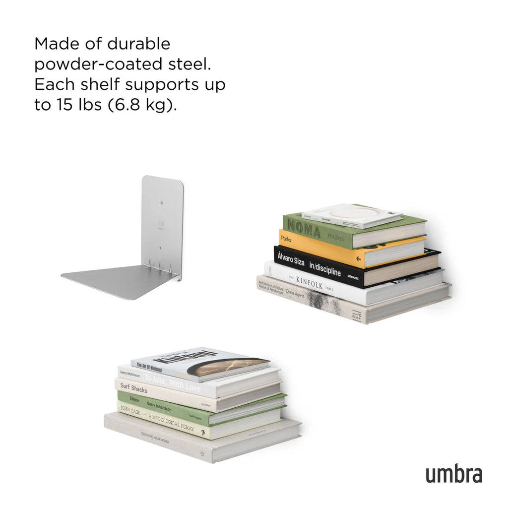 Invisible Bookshelf - Set of 3