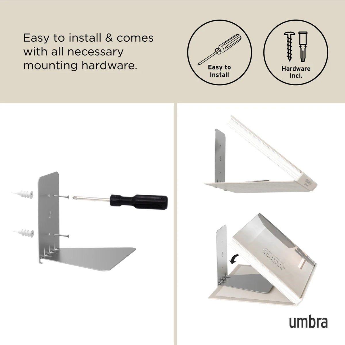 Invisible Bookshelf - Set of 3