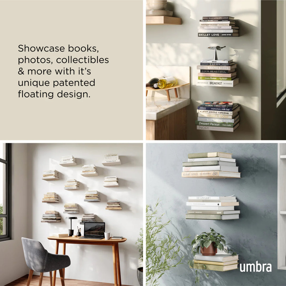 Invisible Bookshelf - Set of 3