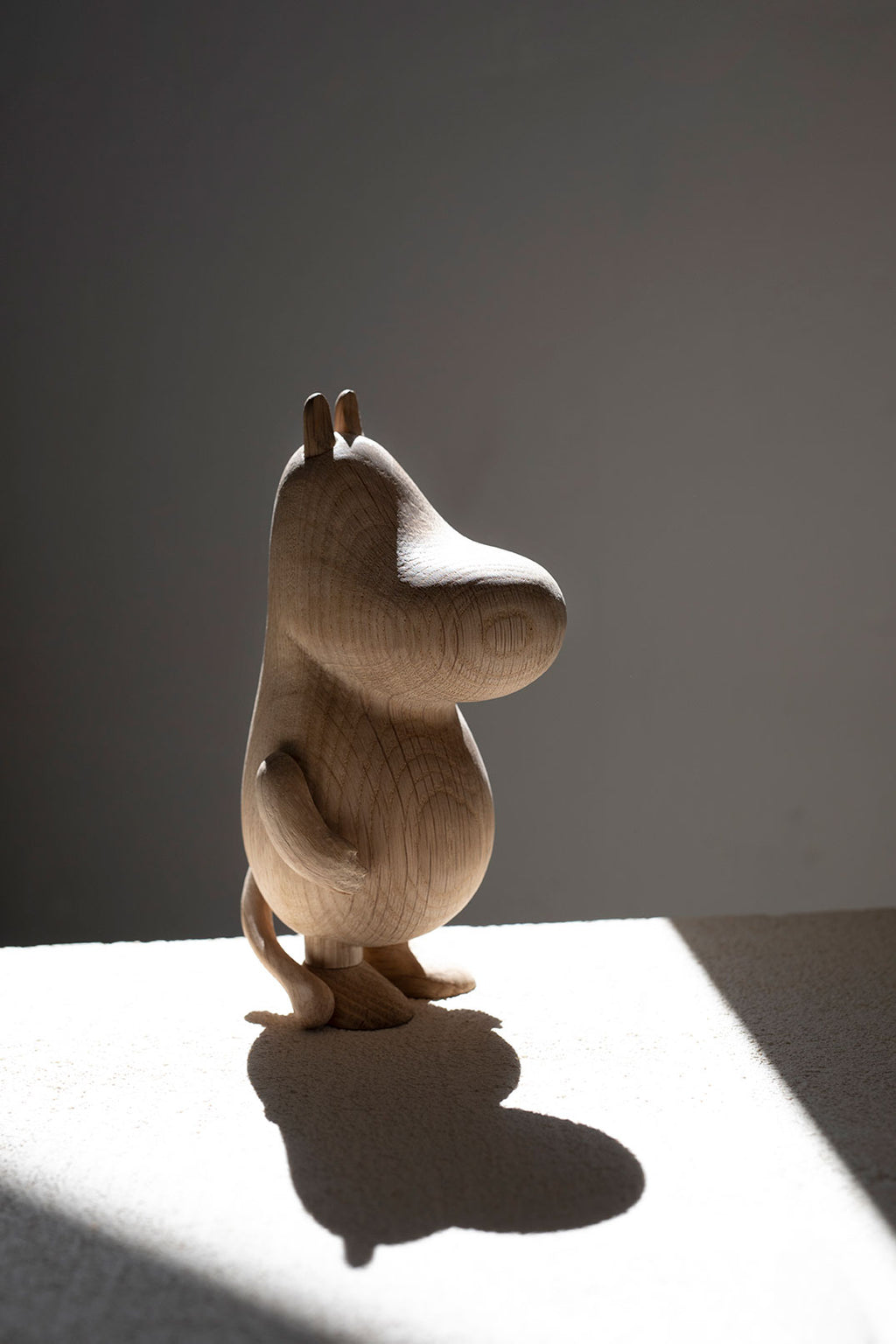 Boyhood Moomin - Moomin troll - Large - Oak