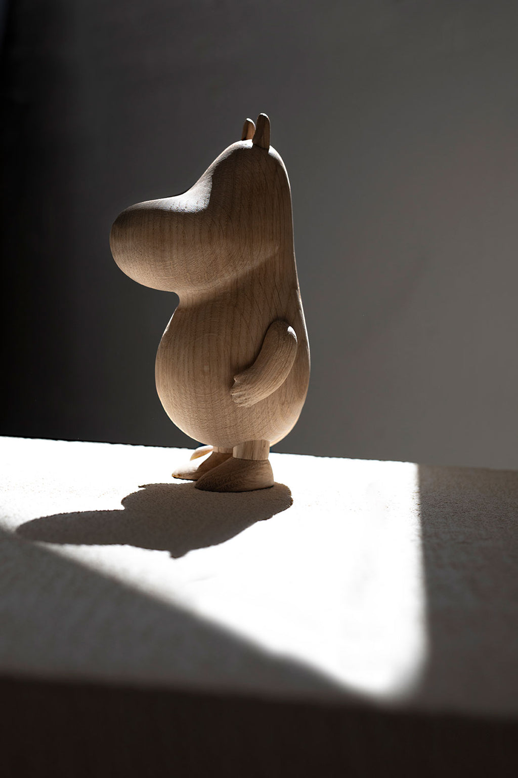 Boyhood Moomin - Moomin troll - Large - Oak