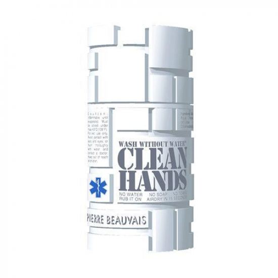 Clean Hands - "Wash without water" - Pierre Beauvais - desinfektionsgel - 90 ml