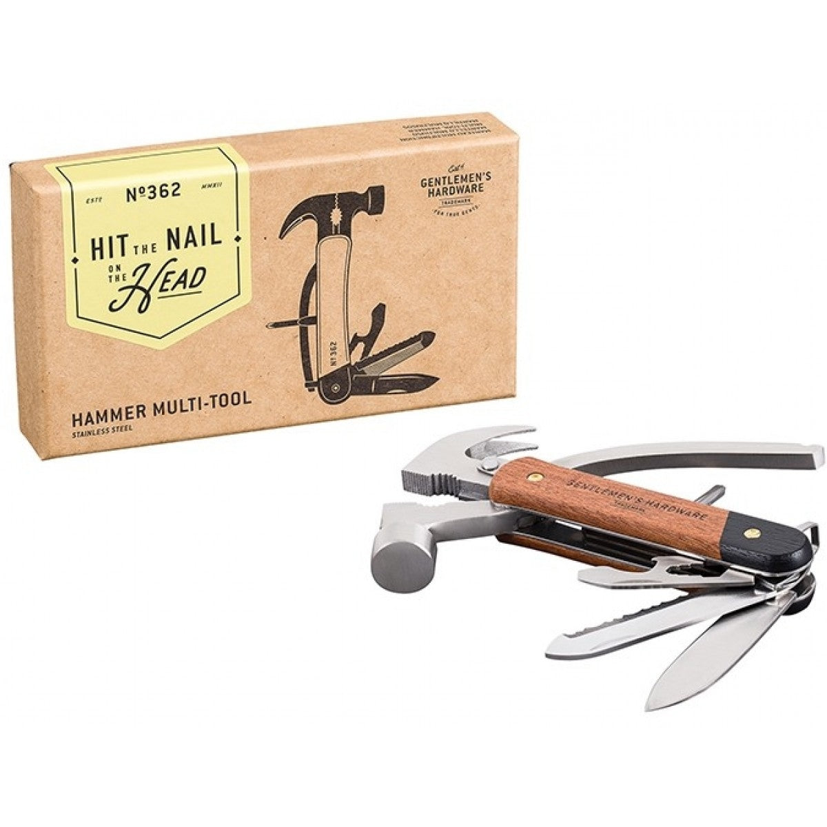Multi Tool - Hammer mit Zubehör - Gentlemens Hardware