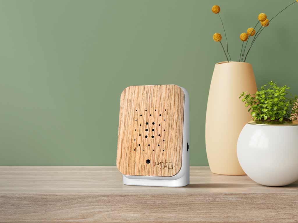 Relaxound - Skønne junglelyde i huset - Junglebox (120 sekunder)