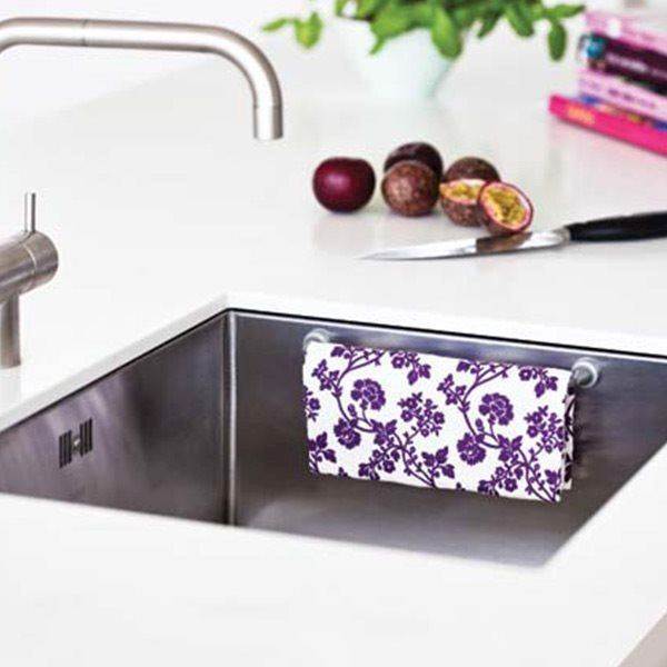 Dishcloth Holder - Magnetic - Stainless steel