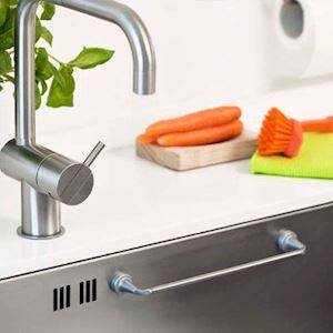 Dishcloth Holder - Magnetic - Stainless steel