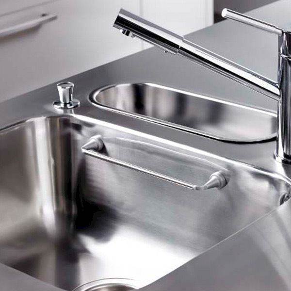Dishcloth Holder - Magnetic - Stainless steel