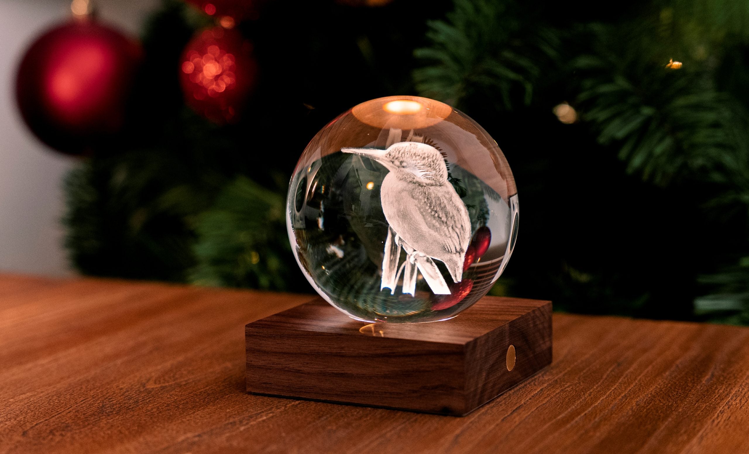 Gingko Design - Amber Crystal Light – dekorativ LED-krystal lampe