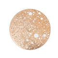 Brosche mit Magnetverschluss - Lunar - groß, rosé