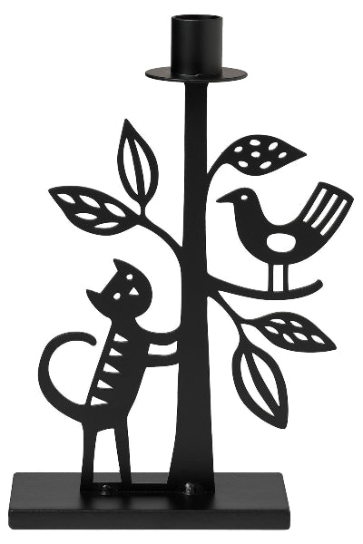 Kerzenständer - The cat and the tree - Bengt & Lotta