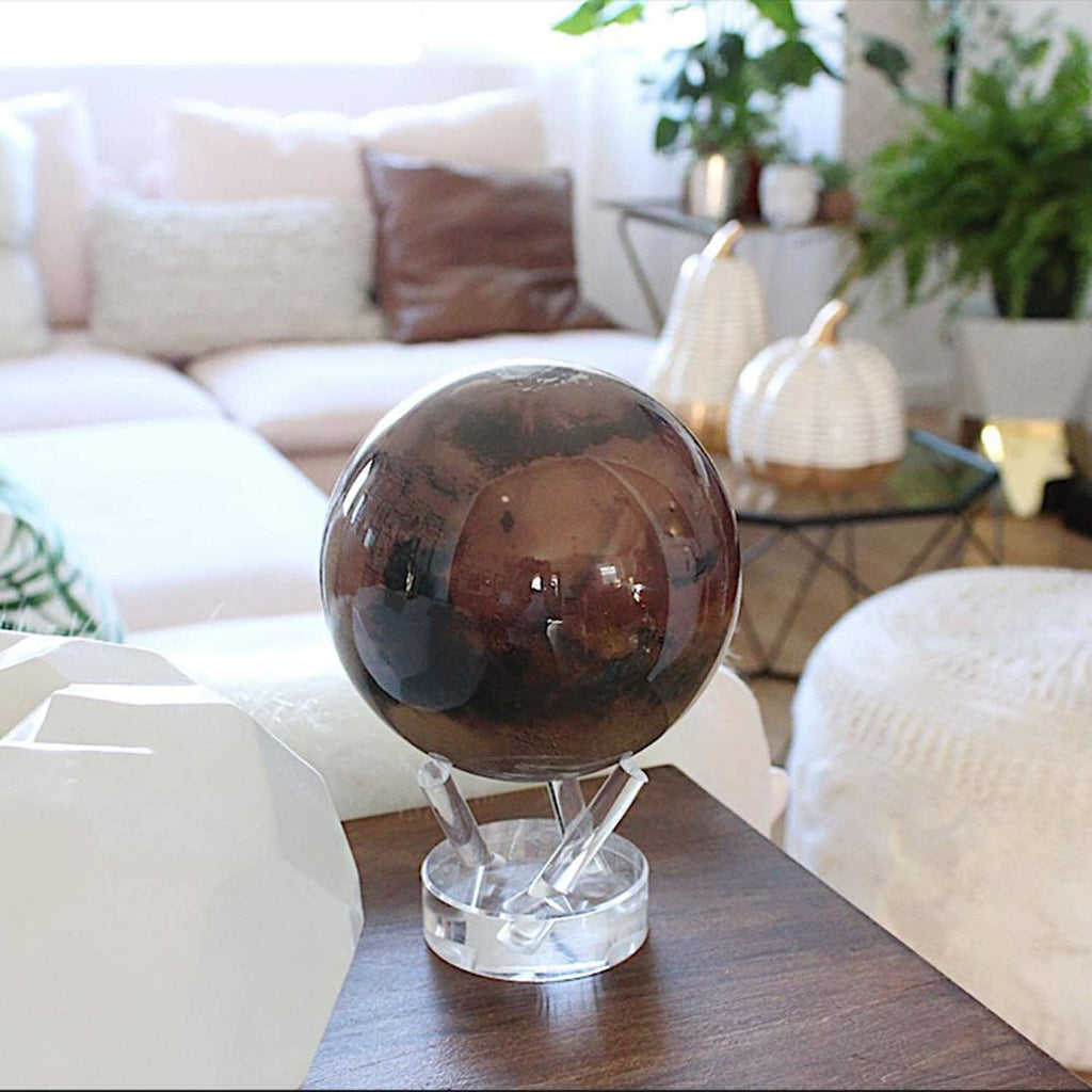 MOVA Globe – Mars – Rotierender Globus mit Solarantrieb